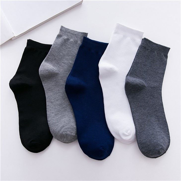 Men's Winter Plain Socks